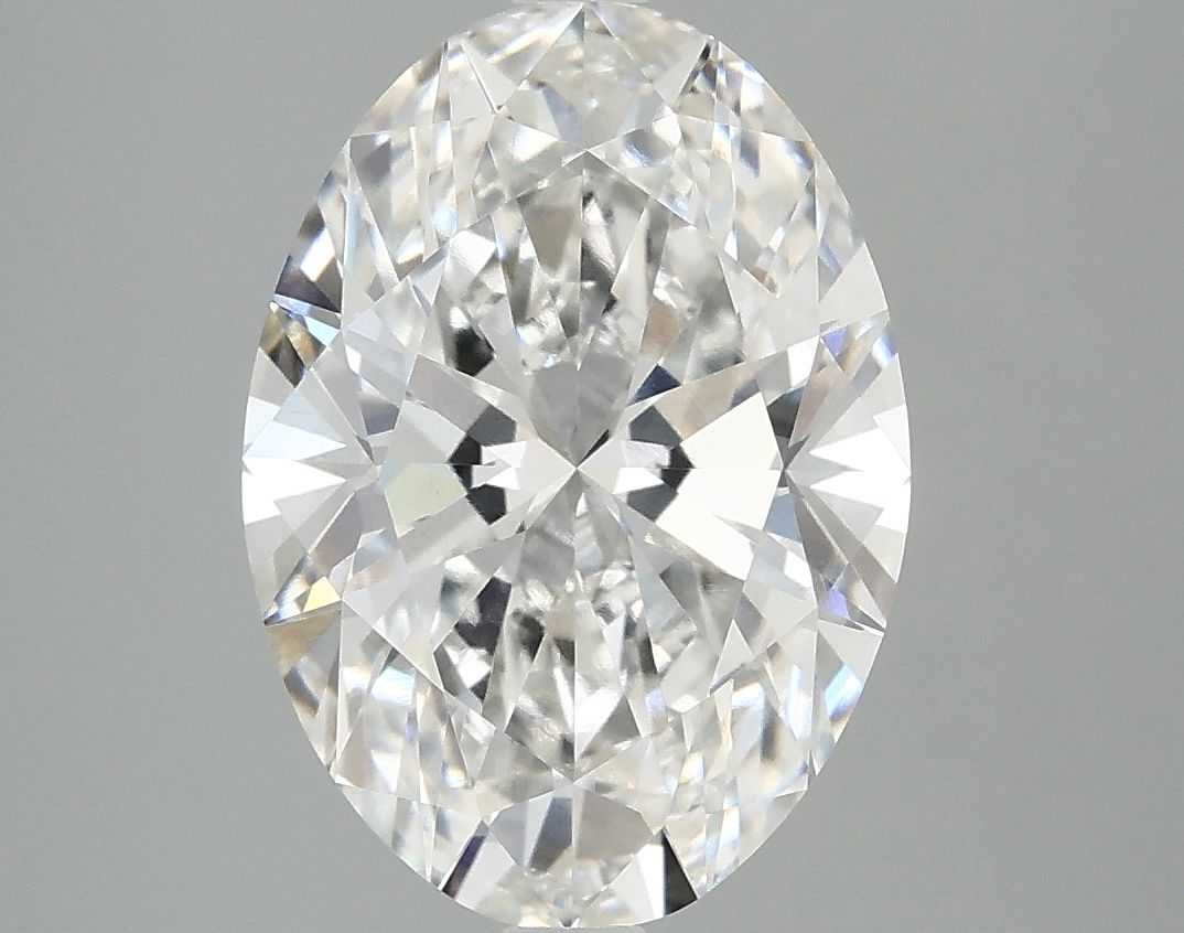 3.92 ct. oval Lab Grown Diamond front image