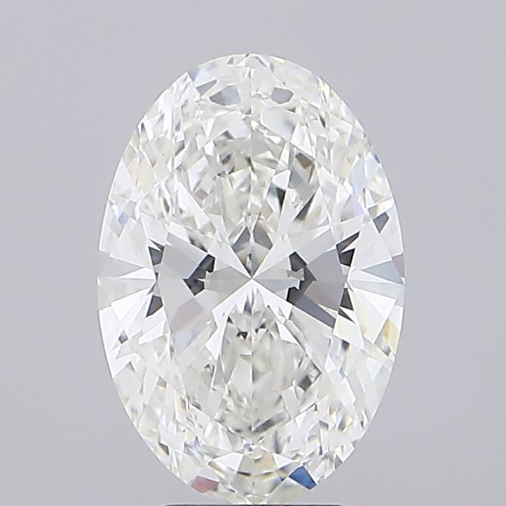 5.02 ct. oval Lab Grown Diamond front image