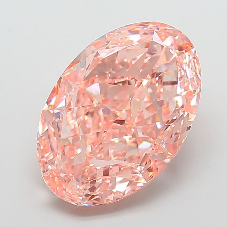 19.06 ct. oval Lab Grown Diamond front image