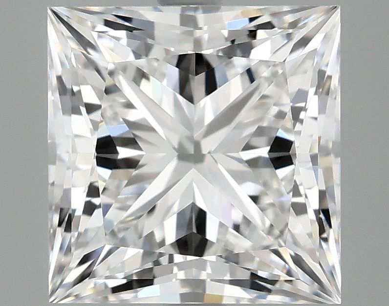 4.19 ct. princess Lab Grown Diamond front image
