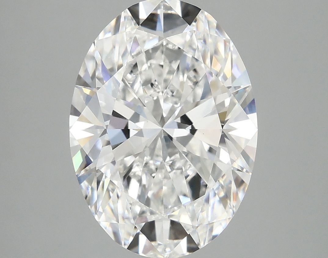 4.09 ct. oval Lab Grown Diamond front image