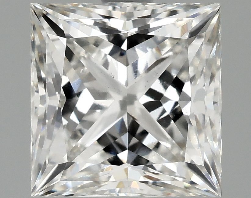 2.10 ct. princess Lab Grown Diamond front image