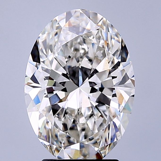3.25 ct. oval Lab Grown Diamond front image