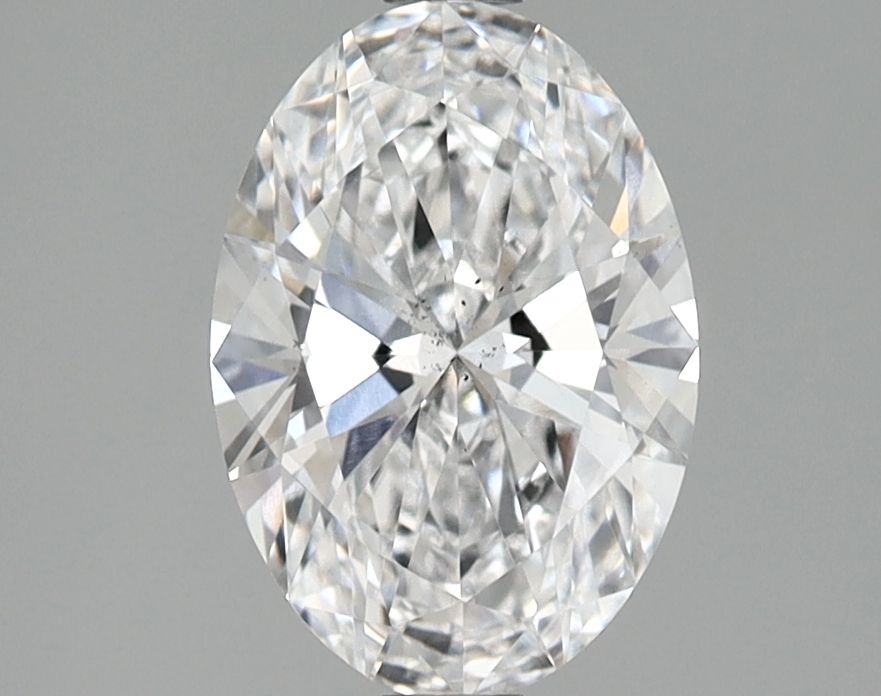 1.36 ct. oval Lab Grown Diamond front image