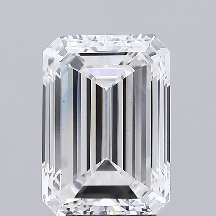 5.01 ct. emerald Lab Grown Diamond front image