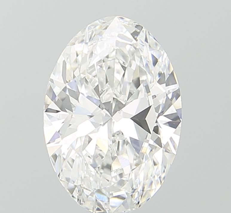 2.77 ct. oval Lab Grown Diamond front image