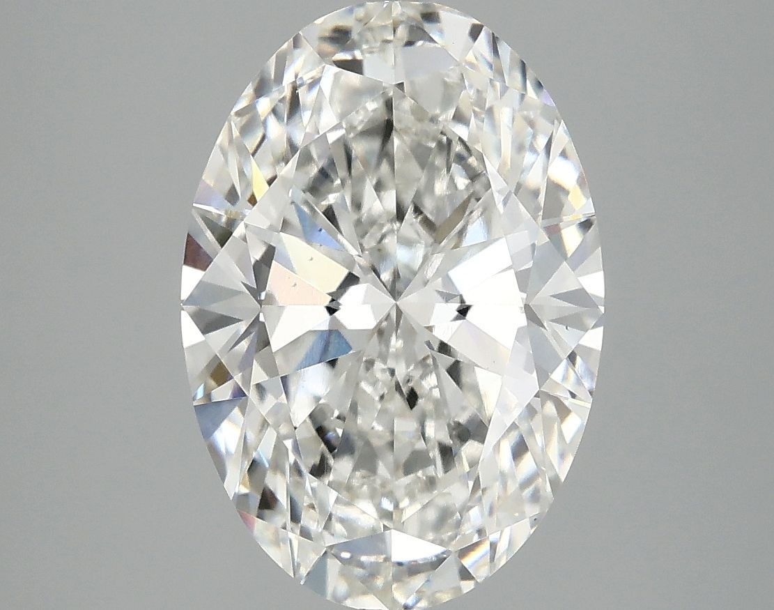 3.90 ct. oval Lab Grown Diamond front image