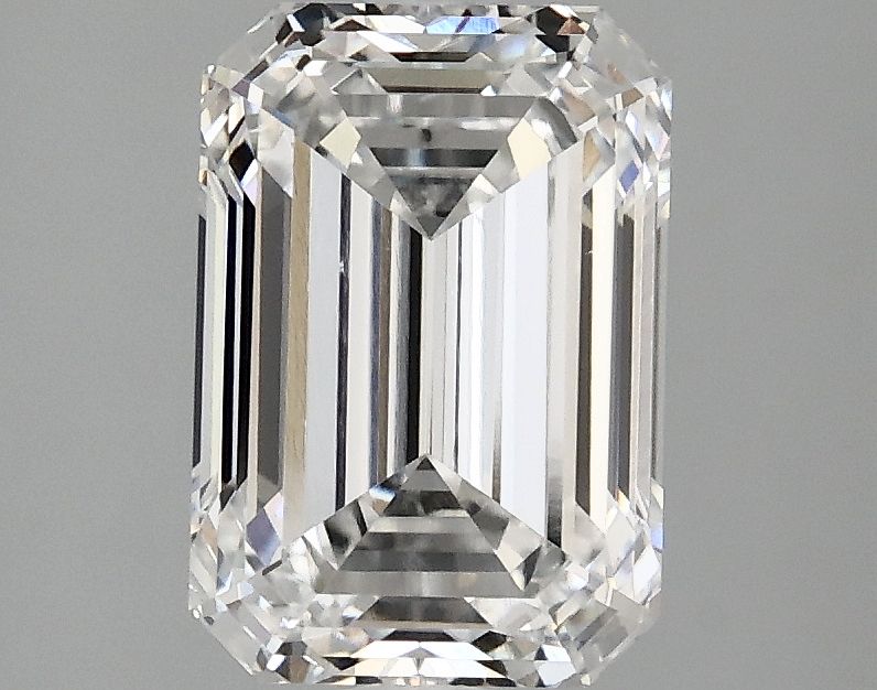 2.56 ct. emerald Lab Grown Diamond front image
