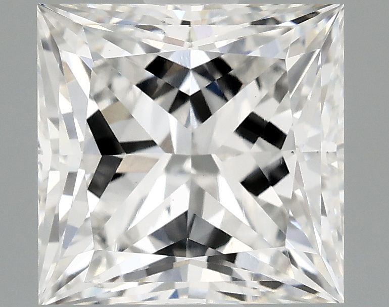 2.10 ct. princess Lab Grown Diamond front image