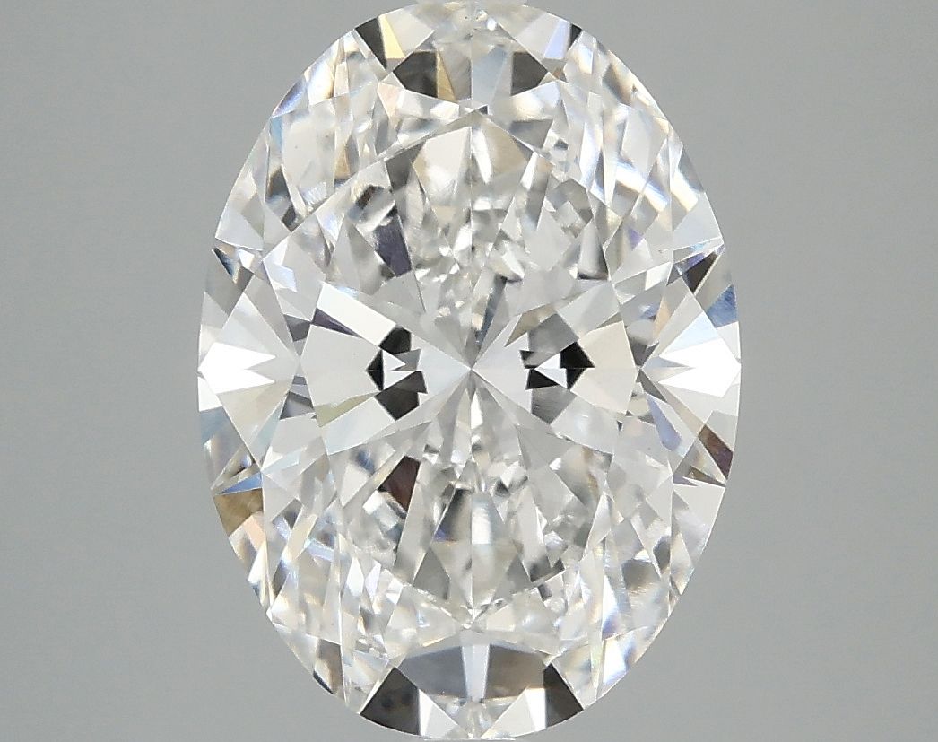 3.94 ct. oval Lab Grown Diamond front image