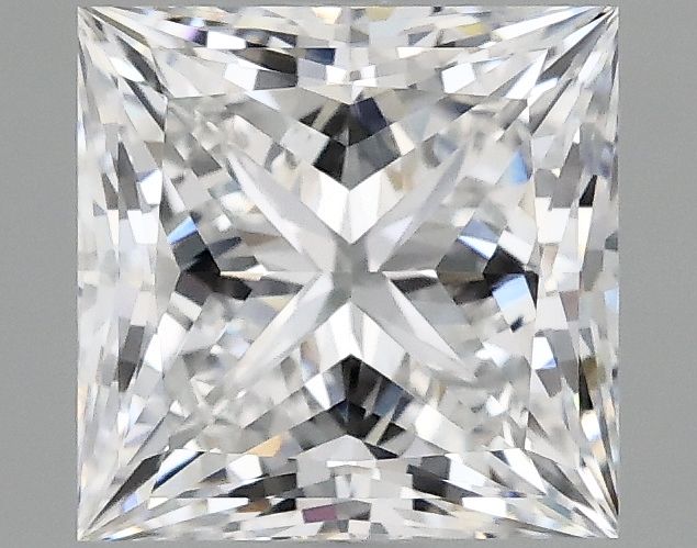 2.10 ct. princess Lab Grown Diamond front image