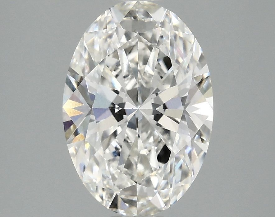 2.10 ct. oval Lab Grown Diamond front image