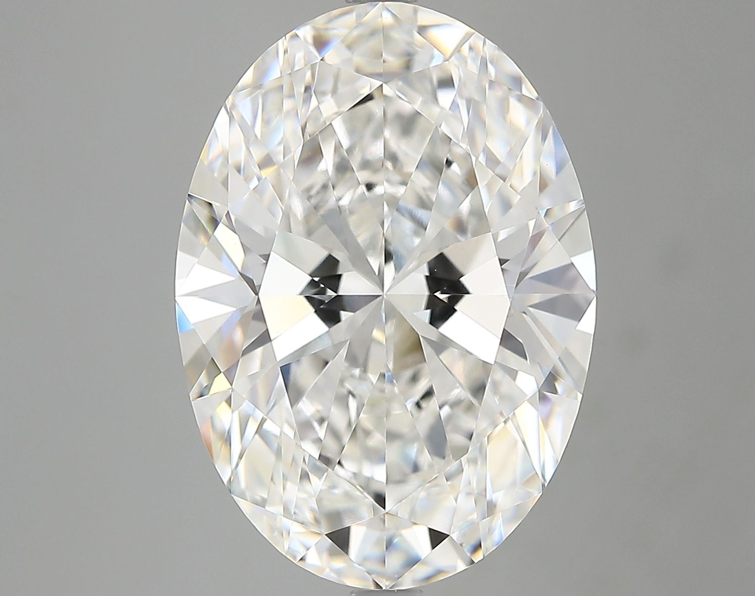 7.10 ct. oval Lab Grown Diamond front image