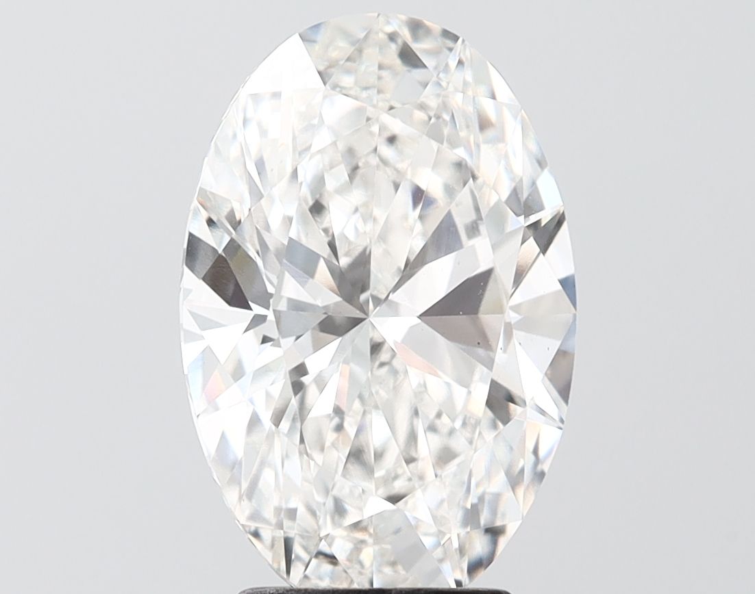 3.77 ct. oval Lab Grown Diamond front image