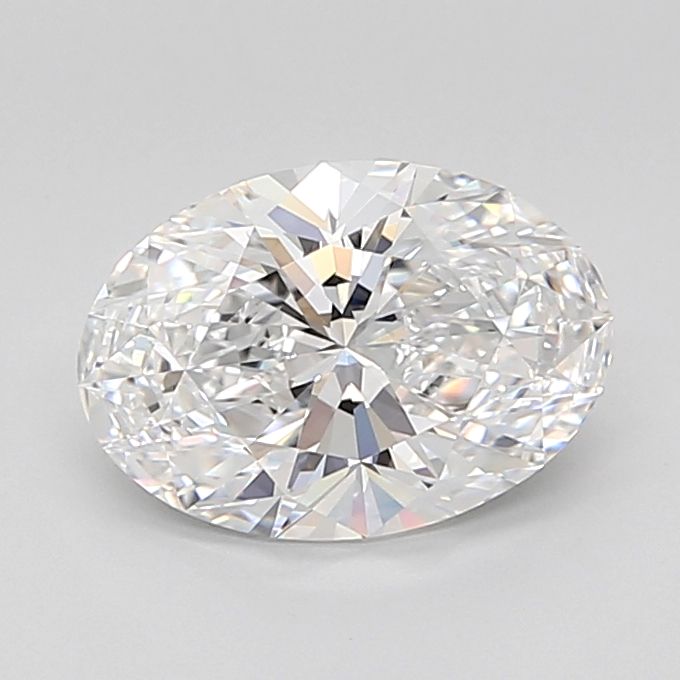 Diament LG owalny, 2.91 ct, D, IF