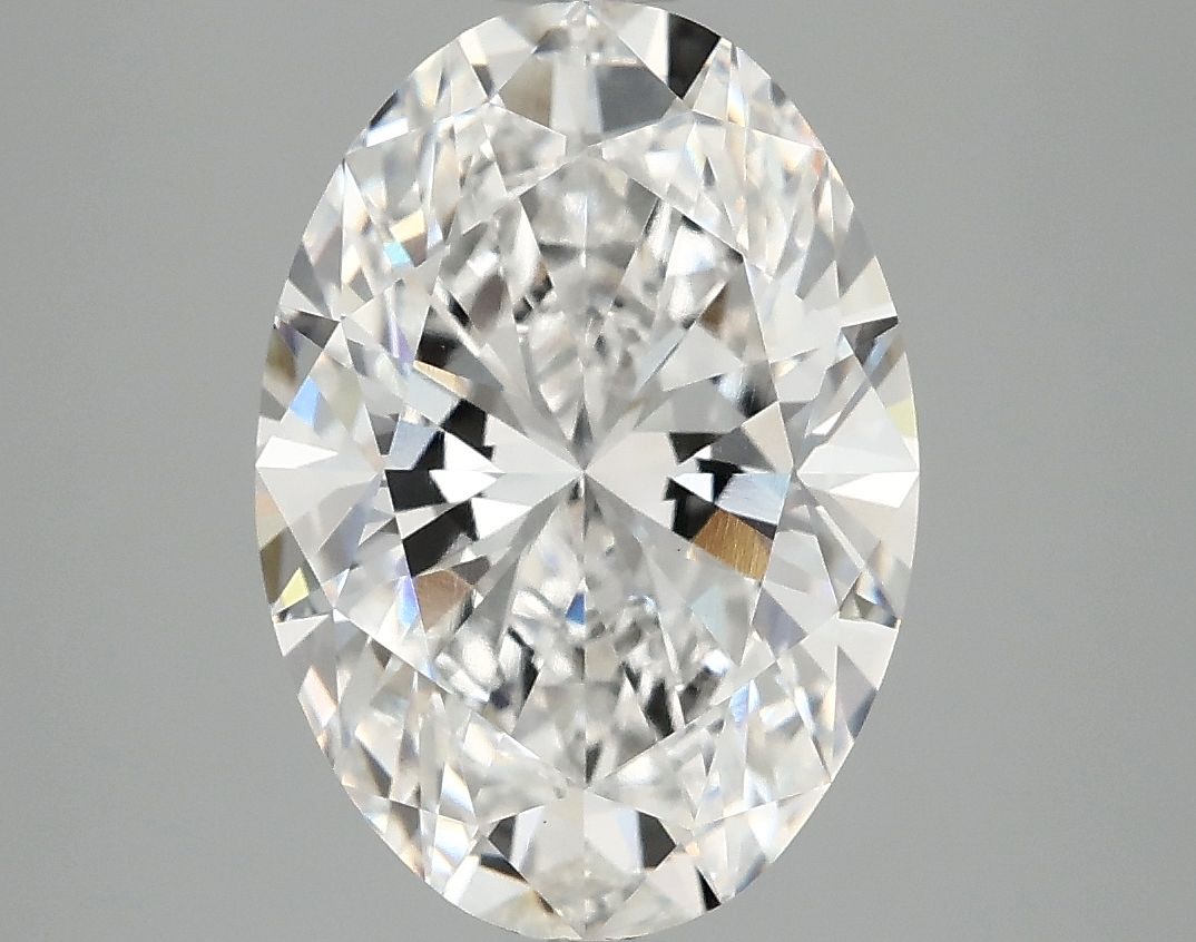3.91 ct. oval Lab Grown Diamond front image
