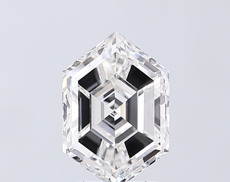 2.01 ct lab-grown Hexagonal Diamond
