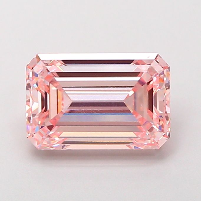 3.02 ct. emerald Lab Grown Diamond front image