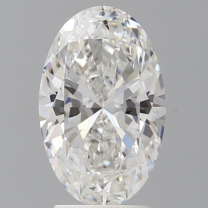 3.01 ct. oval Lab Grown Diamond front image