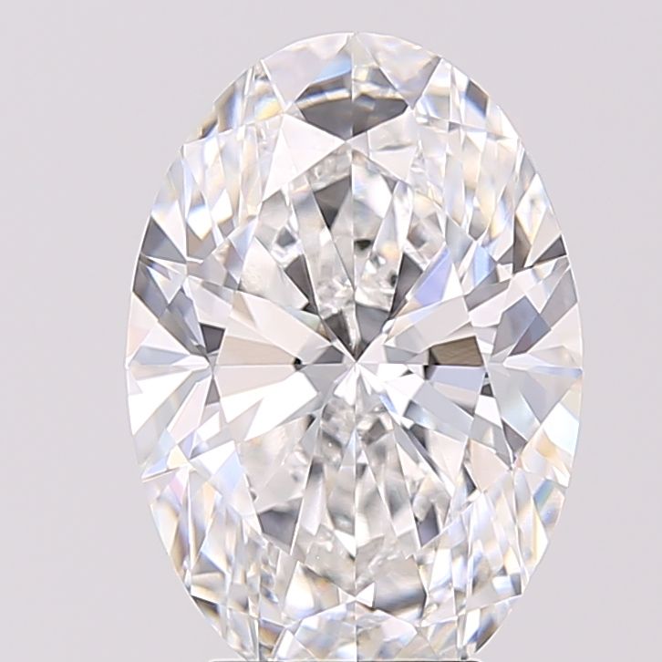 4.08 ct. oval Lab Grown Diamond front image