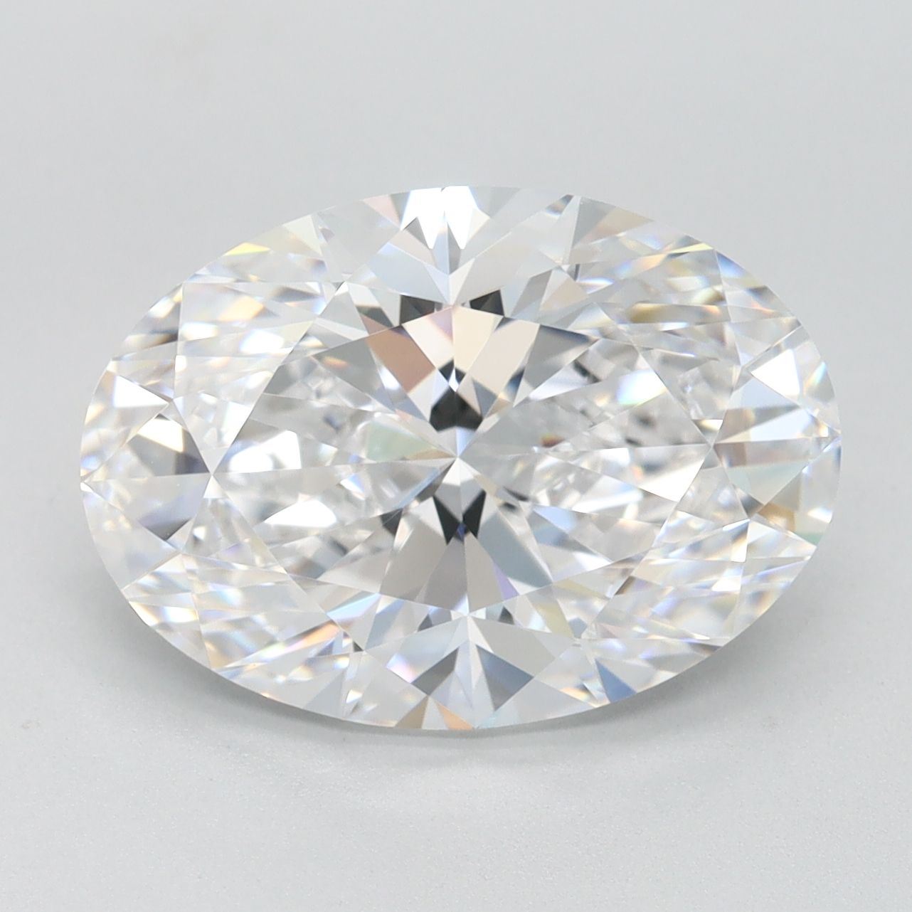 4.25 ct. oval Lab Grown Diamond front image