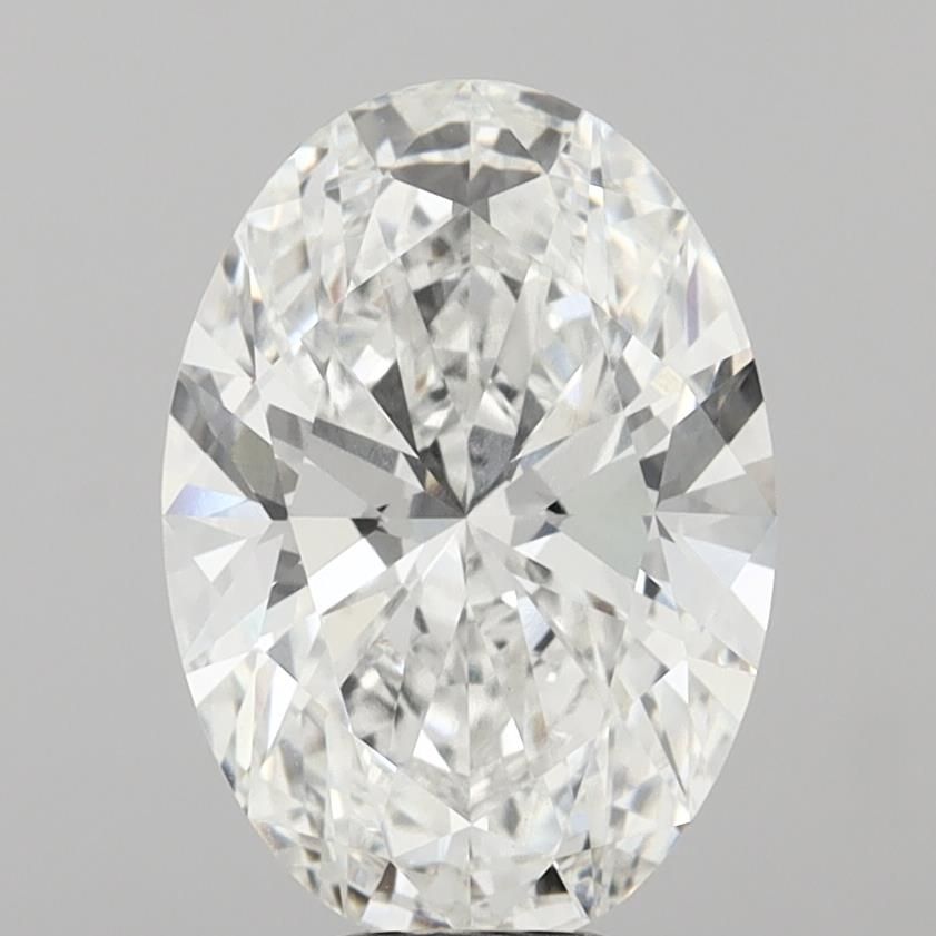 8.02 ct. oval Lab Grown Diamond front image