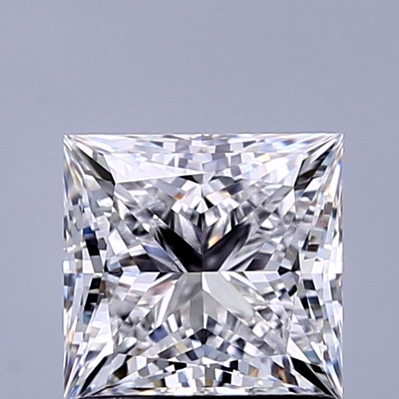 1.10 ct. princess Lab Grown Diamond front image