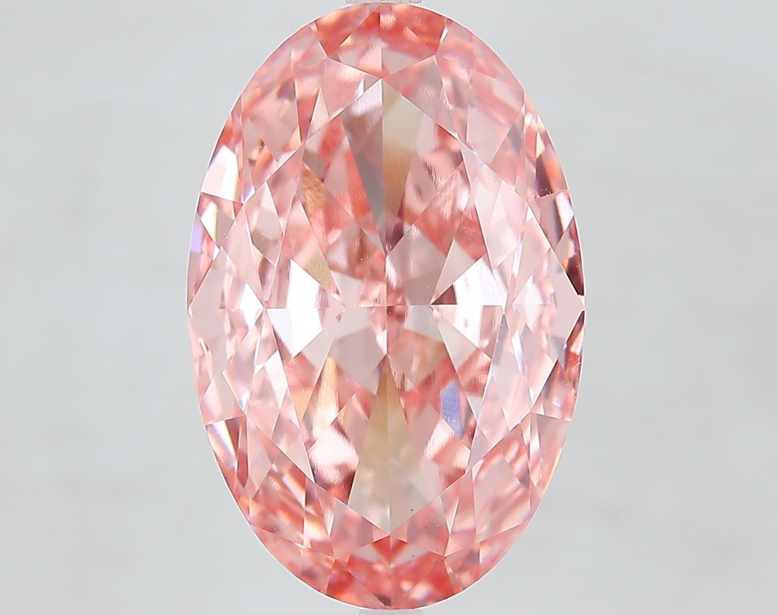12.09 ct. oval Lab Grown Diamond front image