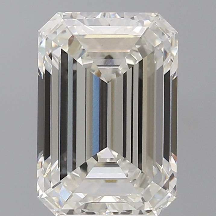 5.09 ct. emerald Lab Grown Diamond front image
