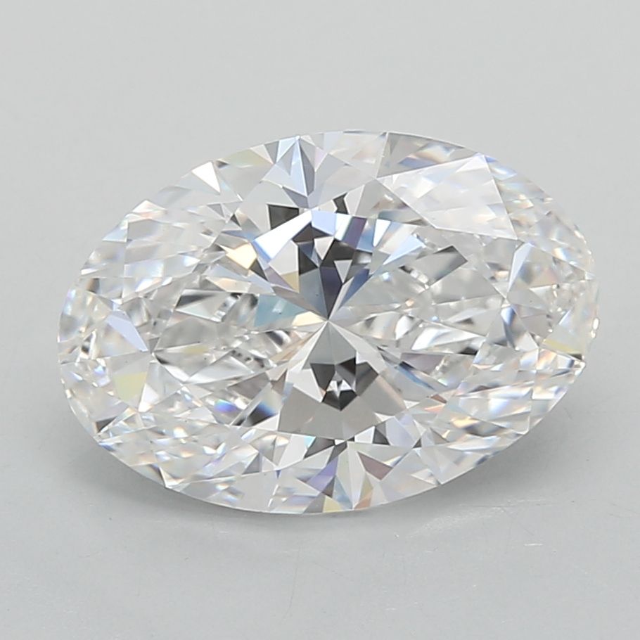 3.06 ct. oval Lab Grown Diamond front image