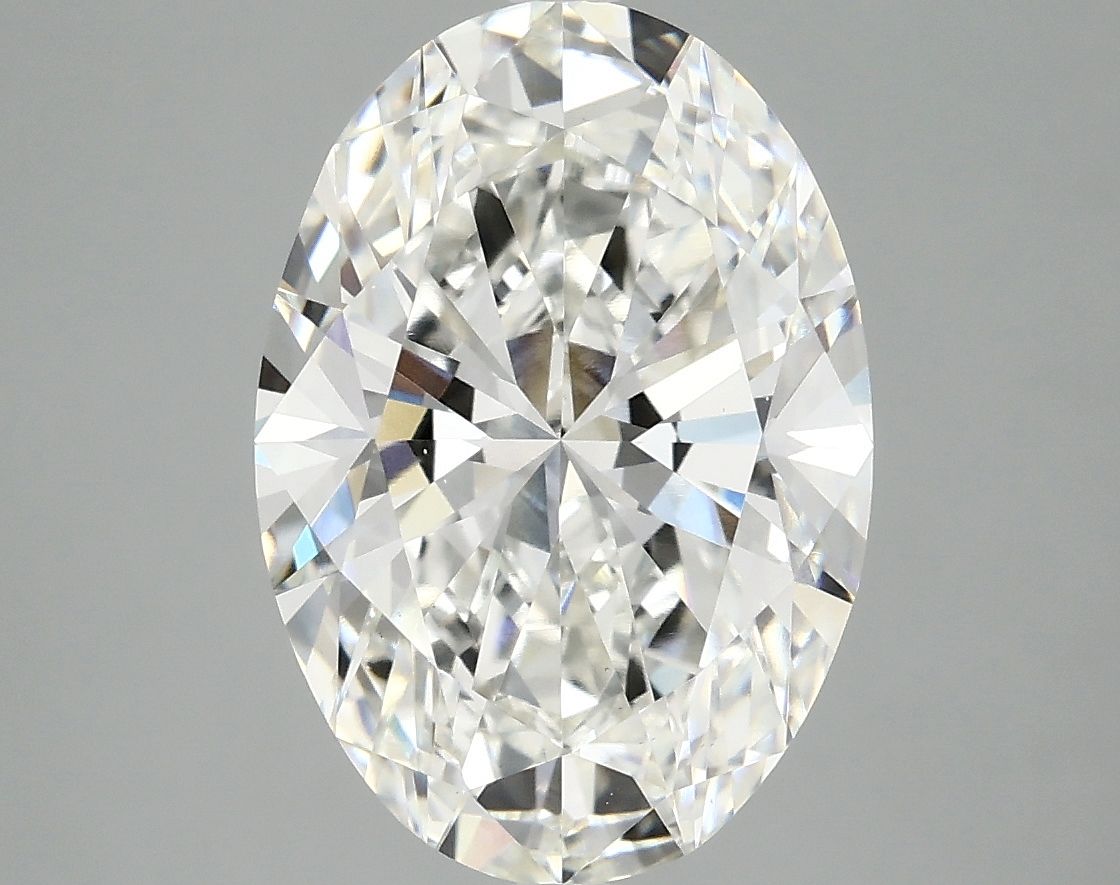 4.02 ct. oval Lab Grown Diamond front image