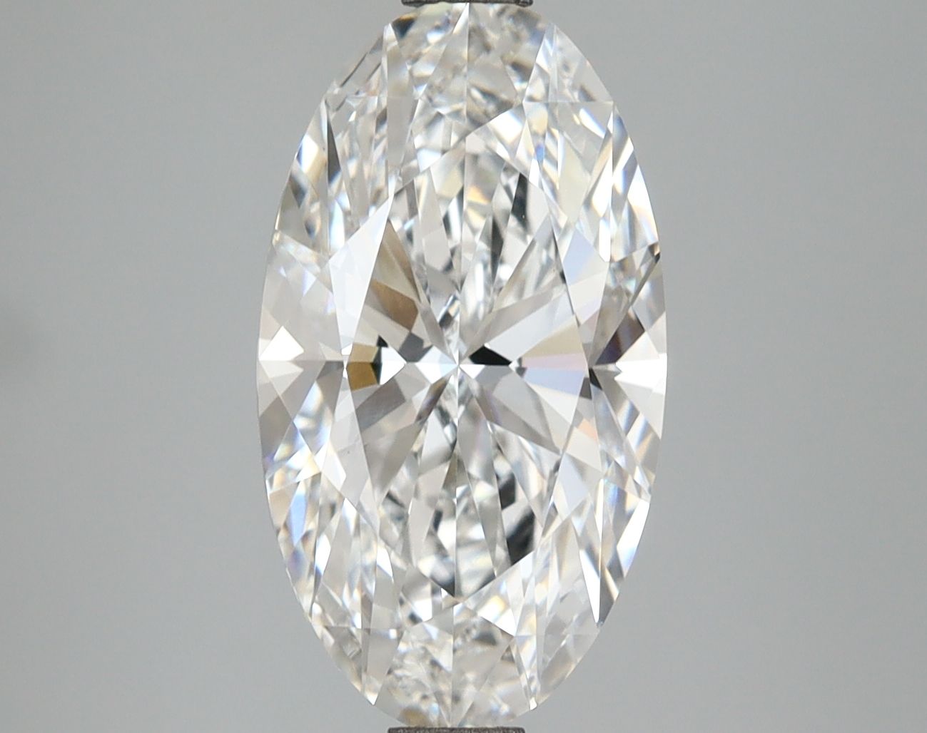 3.92 ct. oval Lab Grown Diamond front image