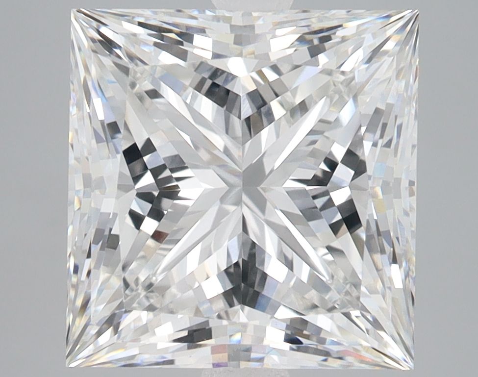 6.00 ct. princess Lab Grown Diamond front image