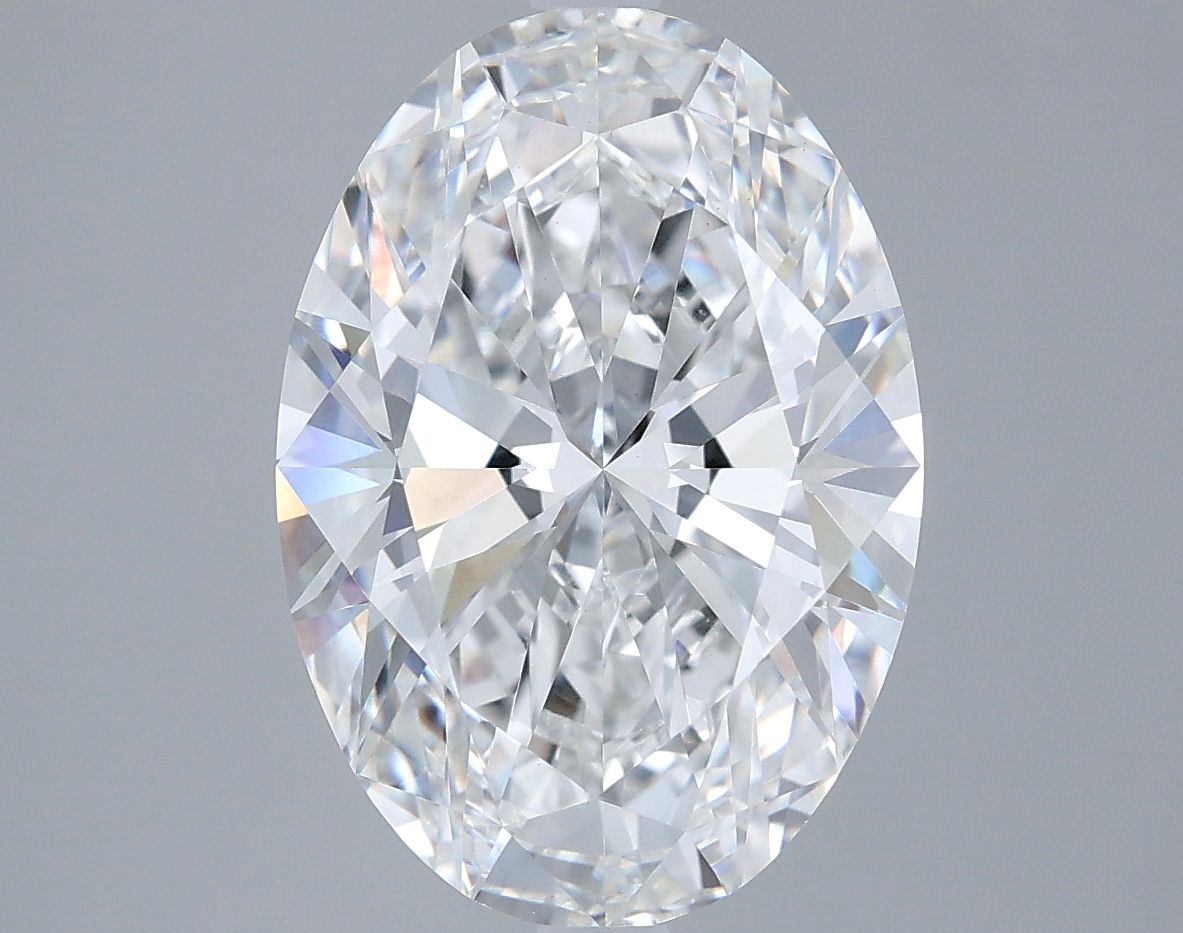 5.08 ct. oval Lab Grown Diamond front image