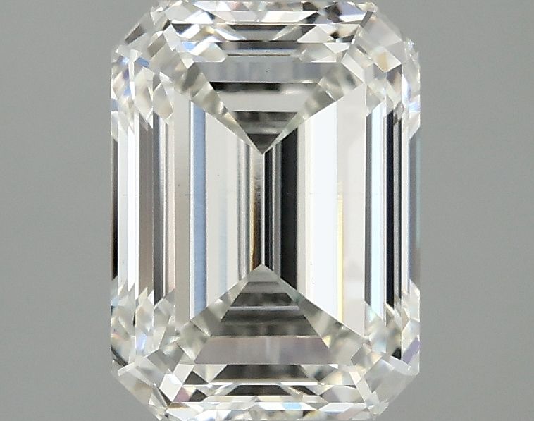 2.59 ct. emerald Lab Grown Diamond front image