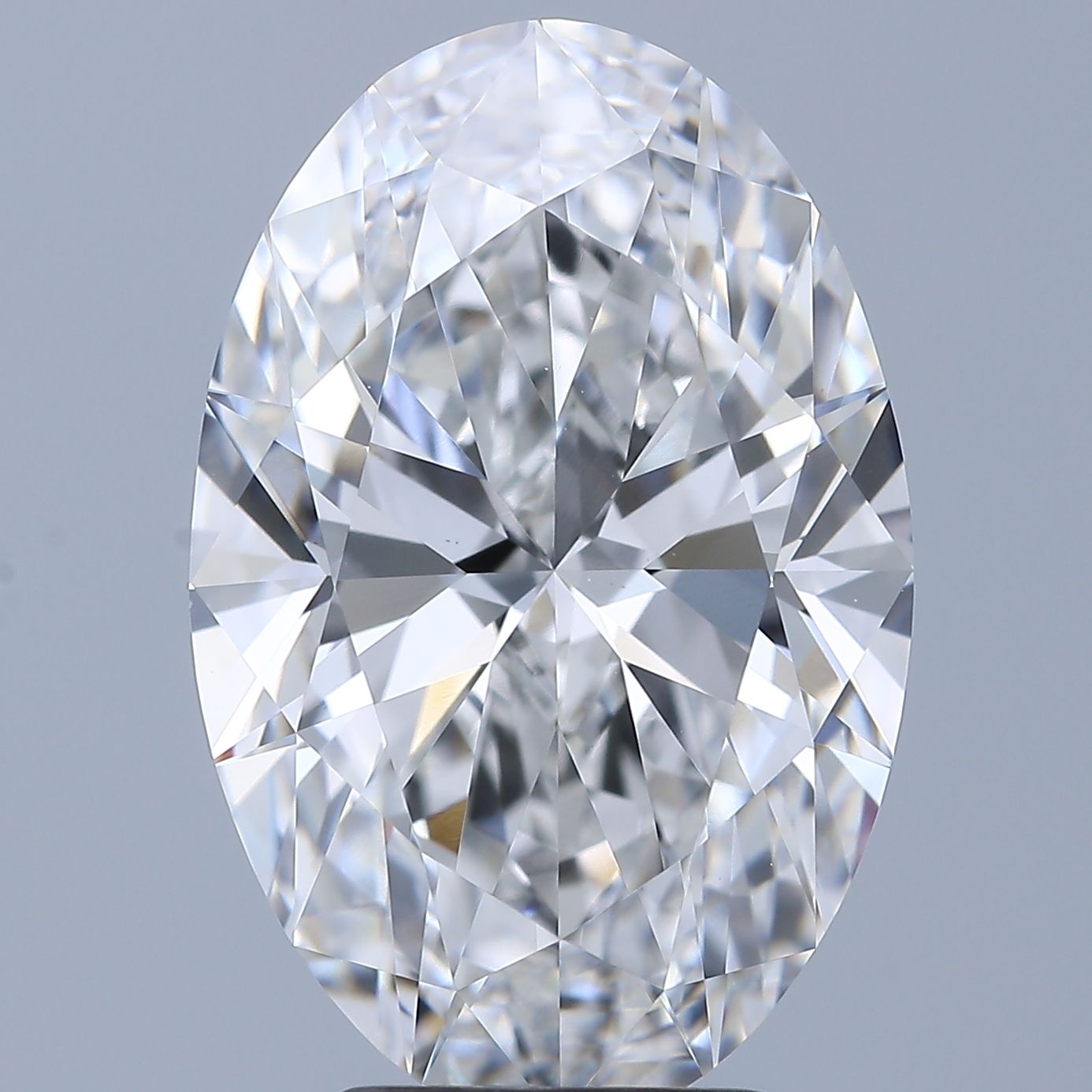 4.28 ct. oval Lab Grown Diamond front image