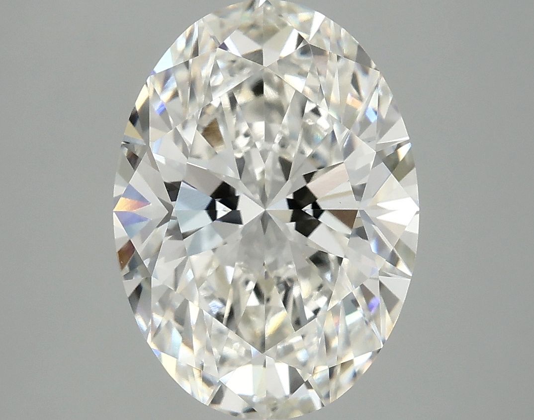 4.09 ct. oval Lab Grown Diamond front image