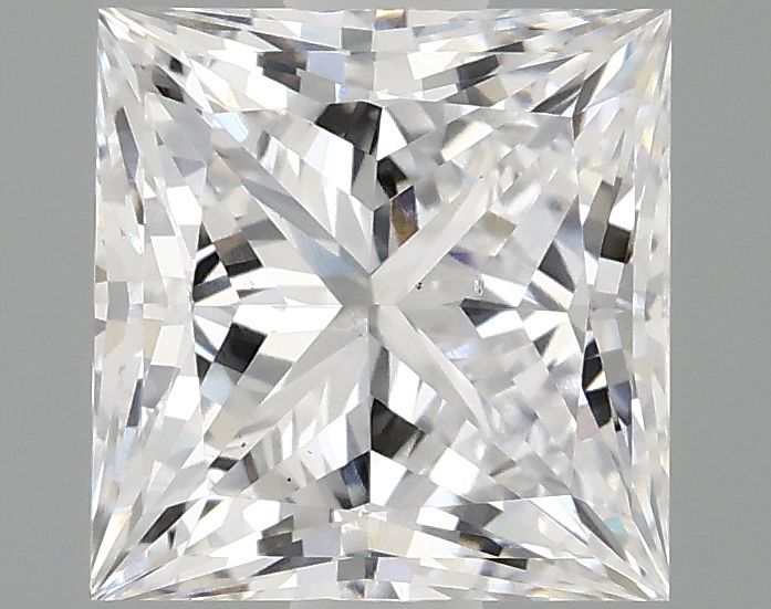 2.10 ct. princess Lab Grown Diamond front image