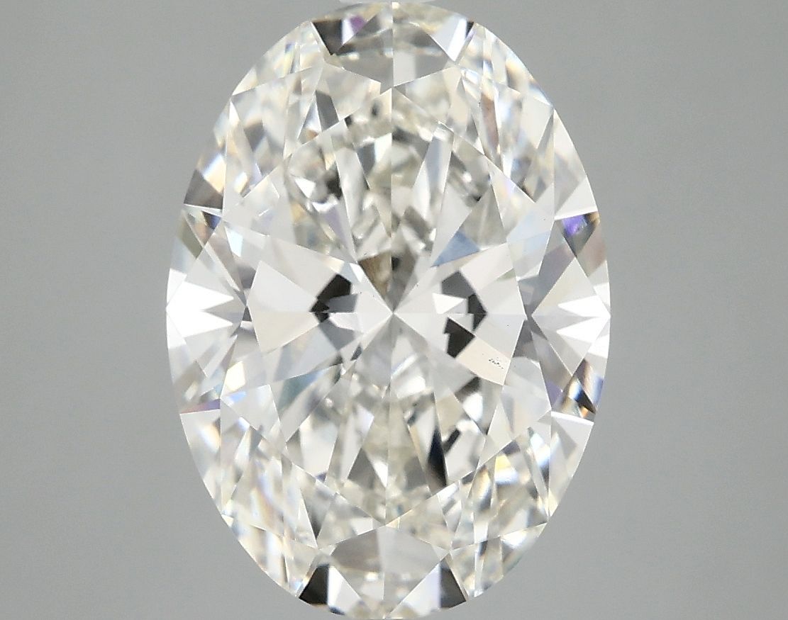 3.90 ct. oval Lab Grown Diamond front image