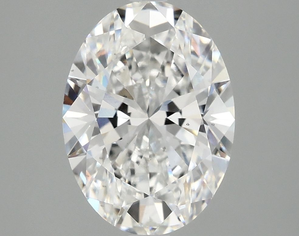3.01 ct. oval Lab Grown Diamond front image
