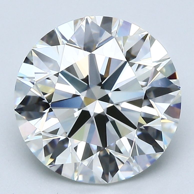 3.77 ct Round diamond