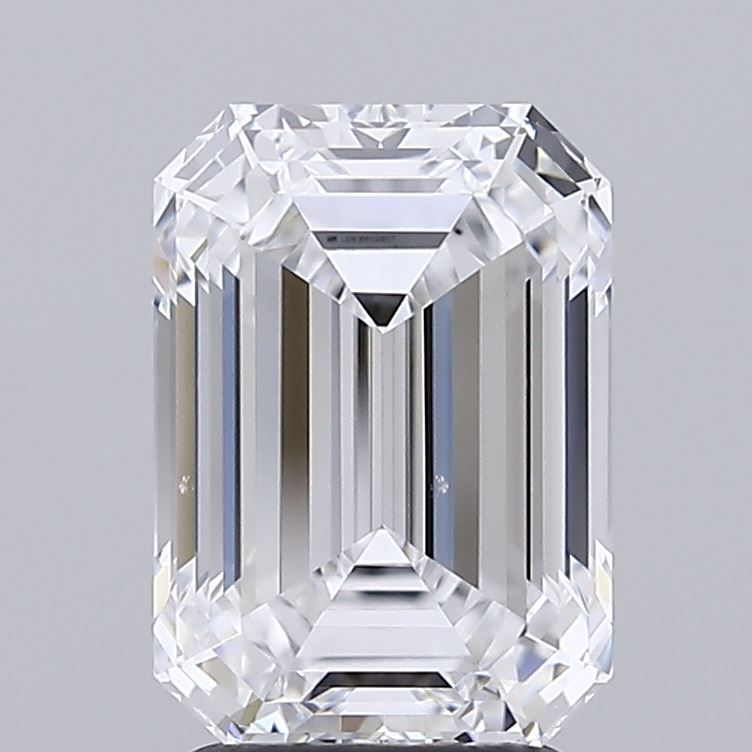 3.08 ct. emerald Lab Grown Diamond front image