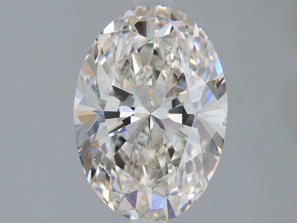 2.01 ct. oval Lab Grown Diamond front image