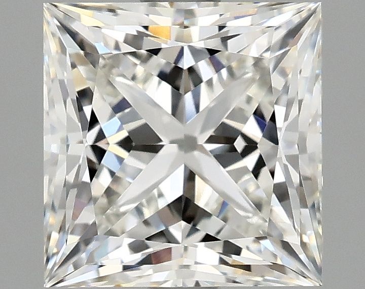 2.10 ct. princess Lab Grown Diamond front image