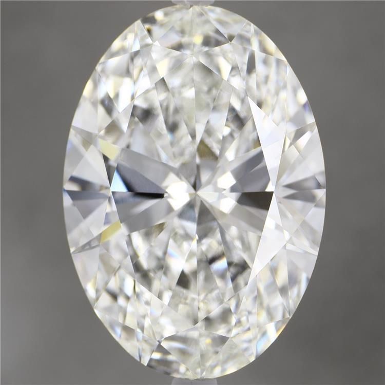 10.00 ct. oval Lab Grown Diamond front image