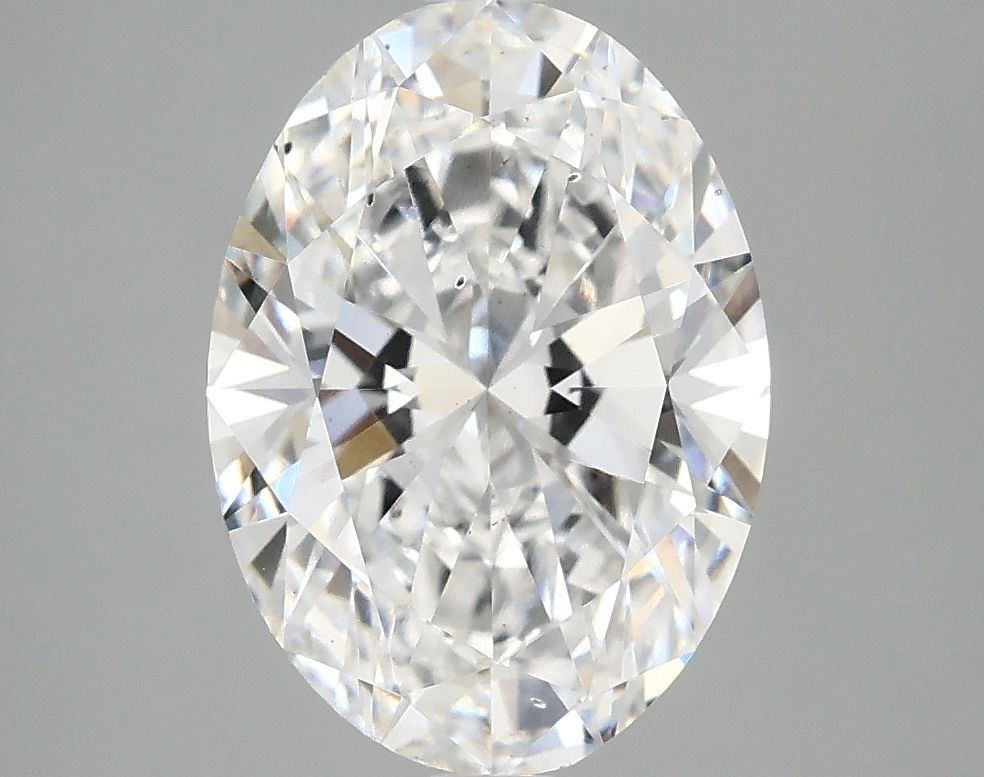 3.01 ct. oval Lab Grown Diamond front image