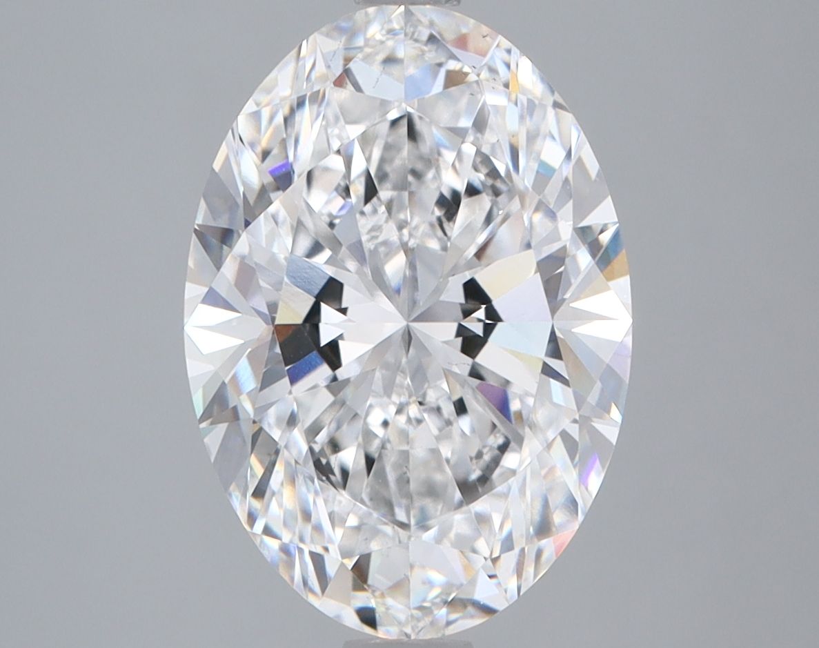 4.05 ct. oval Lab Grown Diamond front image