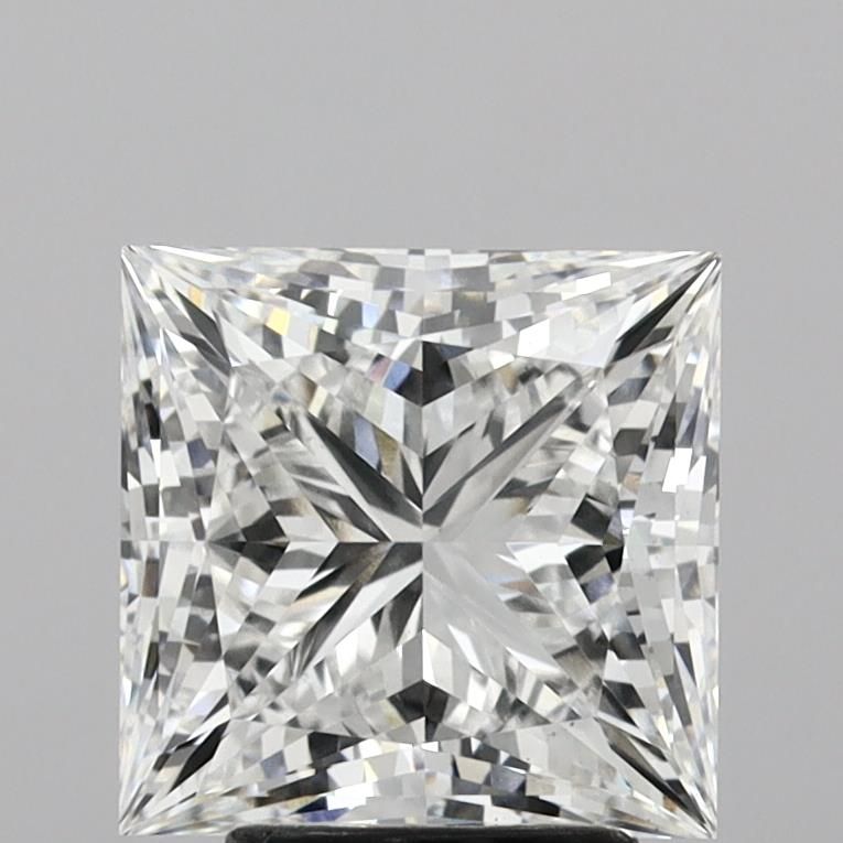 3.80 ct. princess Lab Grown Diamond front image