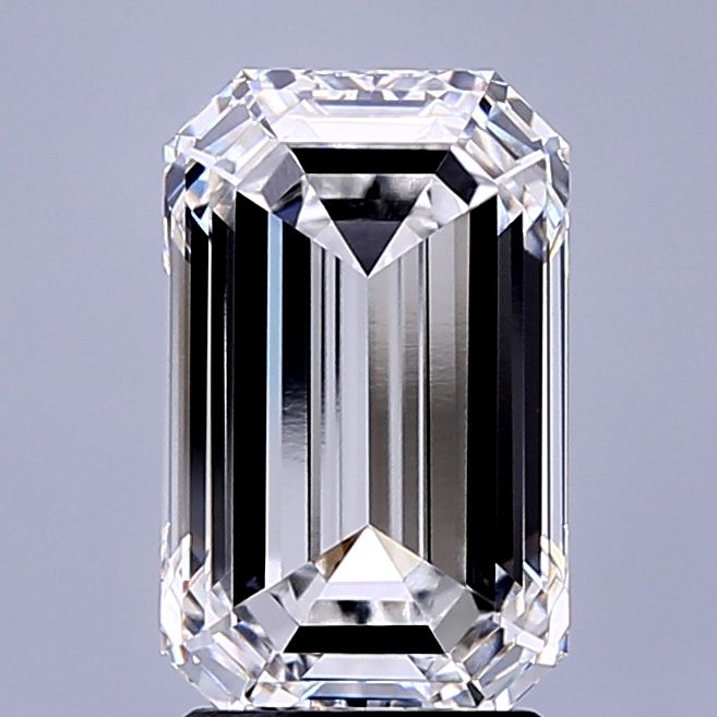 3.14 ct. emerald Lab Grown Diamond front image