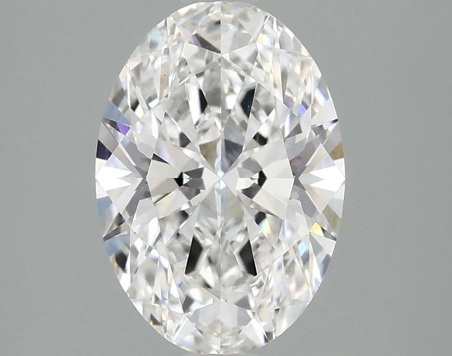 2.10 ct. oval Lab Grown Diamond front image